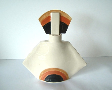 art deco scent bottle